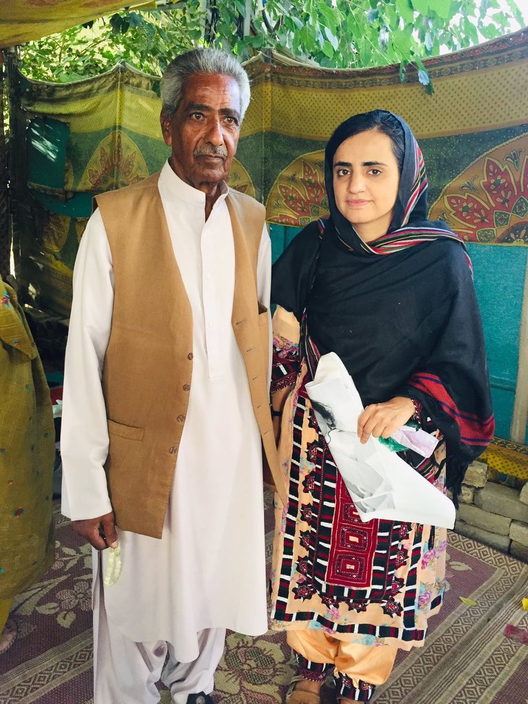 Let’s look at another female ‘missing persons activist’ frequently seen at Mama Qadeer’s protest rallies and protest camps.Her name is Mahrang Baloch, who campaigns for her missing father Abdul Ghaffar Langove.But who is Abdul Gaffar Langove?Was he just an activist?/106