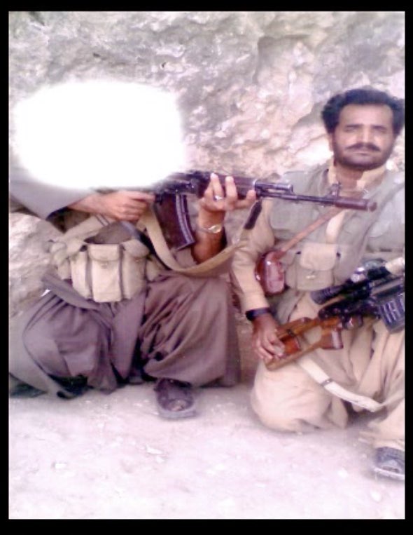Mahrang Baloch will never mention the propaganda images & videos released by various  #BLA cadres eulogizing terrorist Abdul Gaffar Langove commander BLA who led terrorists in mountains.She’d never tell you that he was killed in an intra gang warfare between BLA factions./110