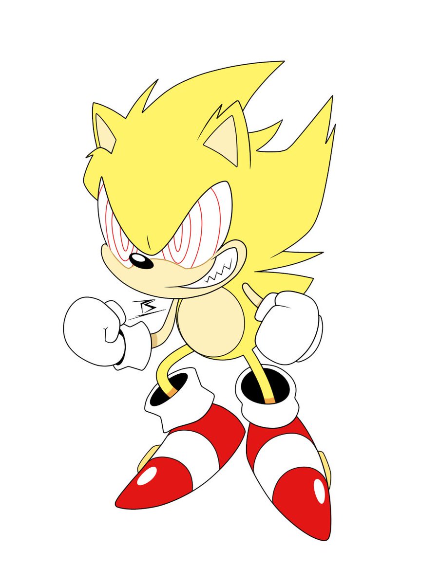 SARKEN(El hombre) // COMMS CLOSED// on X: What If Fleetway Super Sonic  had a Legendary Super form? #sonic #SonicTheHedgehog #fleetway #Sonic  #supersonic  / X