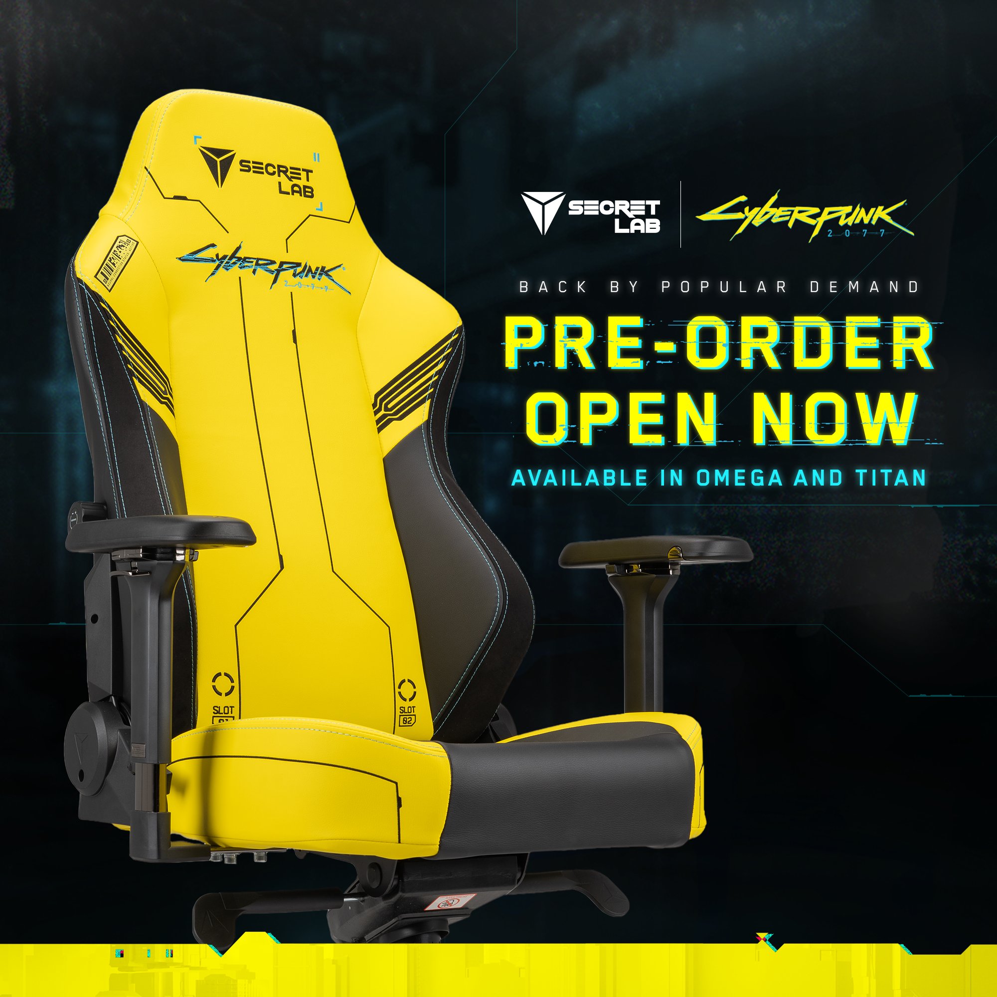 Secretlab on Twitter "awr94 Hi Aiman, we are working on bringing the Secretlab Cyberpunk 2077