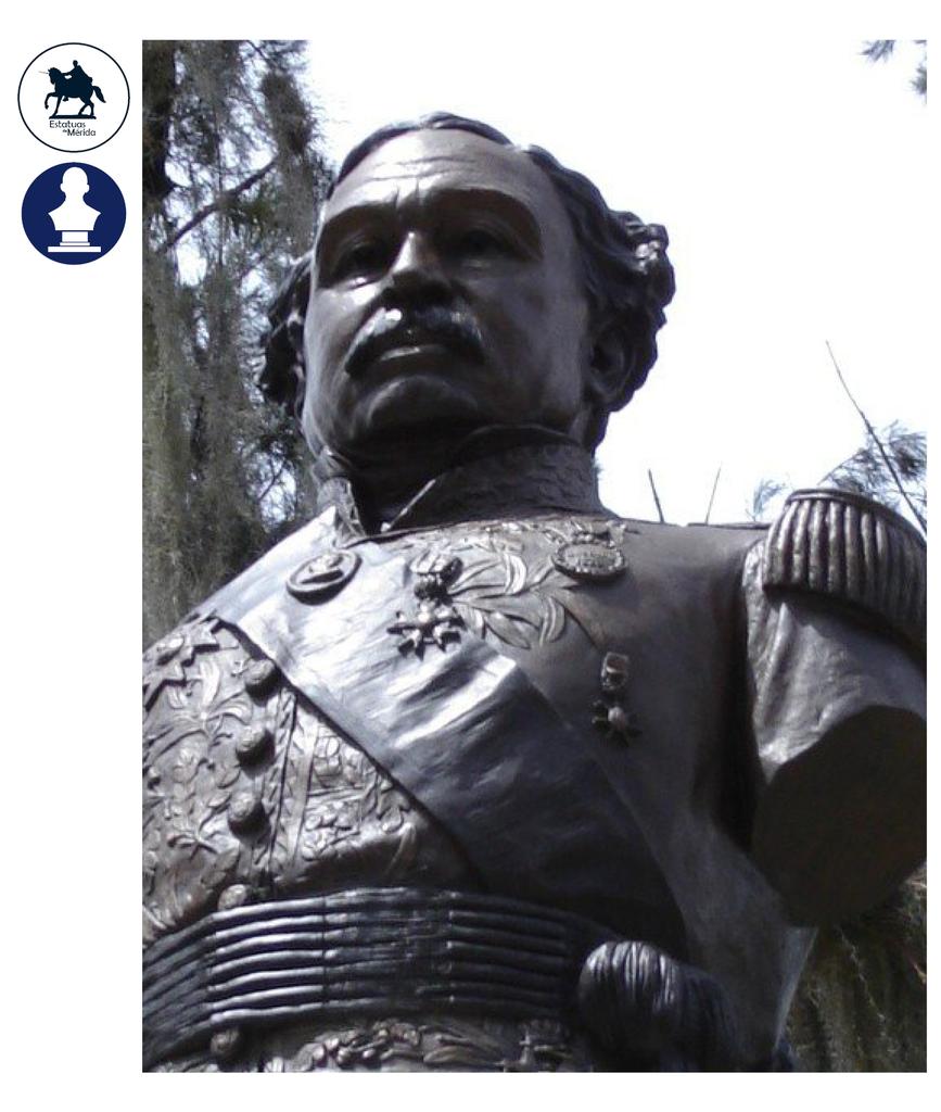 estatuasmerida's tweet photo. #RutaDeLasEstatuas > #MonumentoAPáez |1890| El busto del #CentauroDeLosLlanos, fue realizado en 1890 por el reconocido escultor estadounidense John  Rogers (1829-1904). Este coronó la columna homónima en 1911 y allí permanecerá por 28 años.

#EstatuasdeMerida
#Merida_ve https://t.co/vR0bZcjxsJ