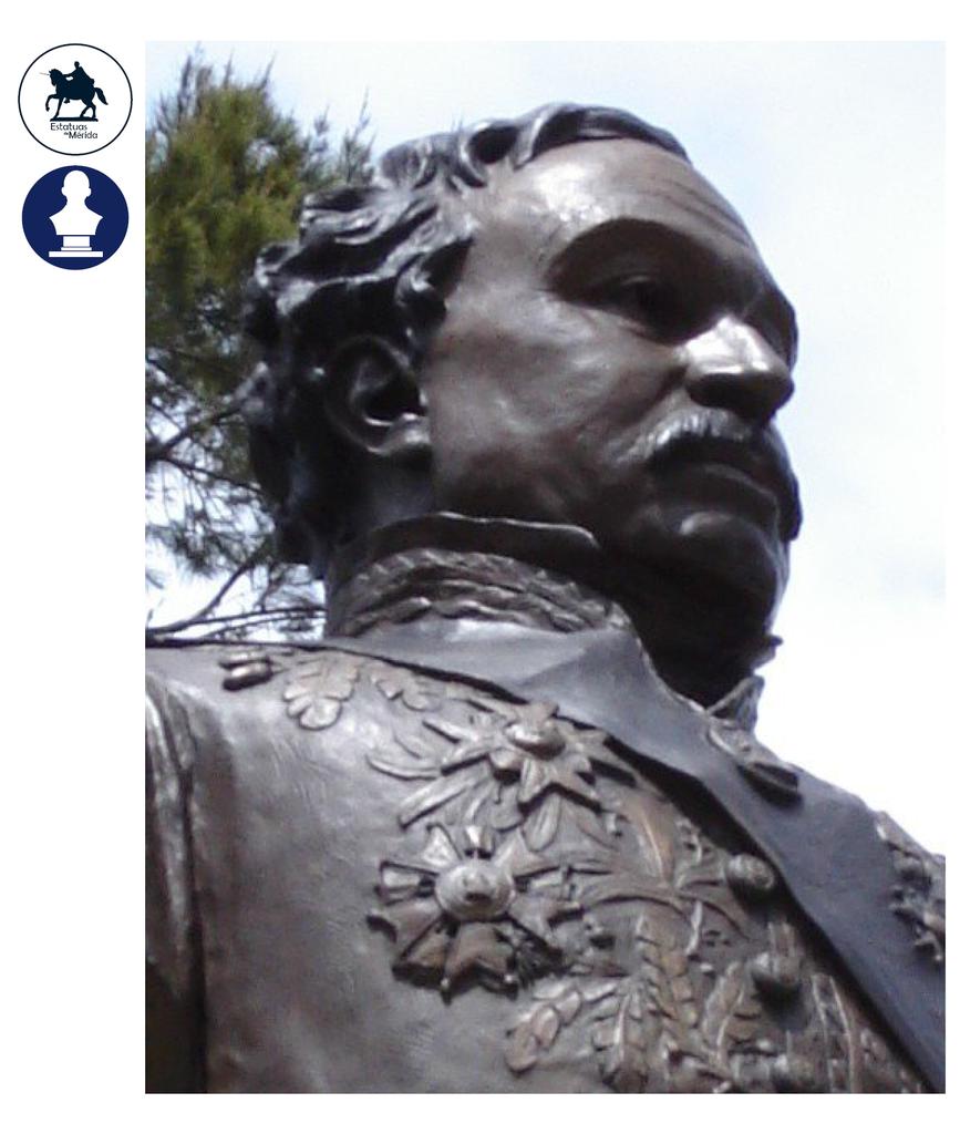 estatuasmerida's tweet photo. #RutaDeLasEstatuas > #MonumentoAPáez |1890| El busto del #CentauroDeLosLlanos, fue realizado en 1890 por el reconocido escultor estadounidense John  Rogers (1829-1904). Este coronó la columna homónima en 1911 y allí permanecerá por 28 años.

#EstatuasdeMerida
#Merida_ve https://t.co/vR0bZcjxsJ