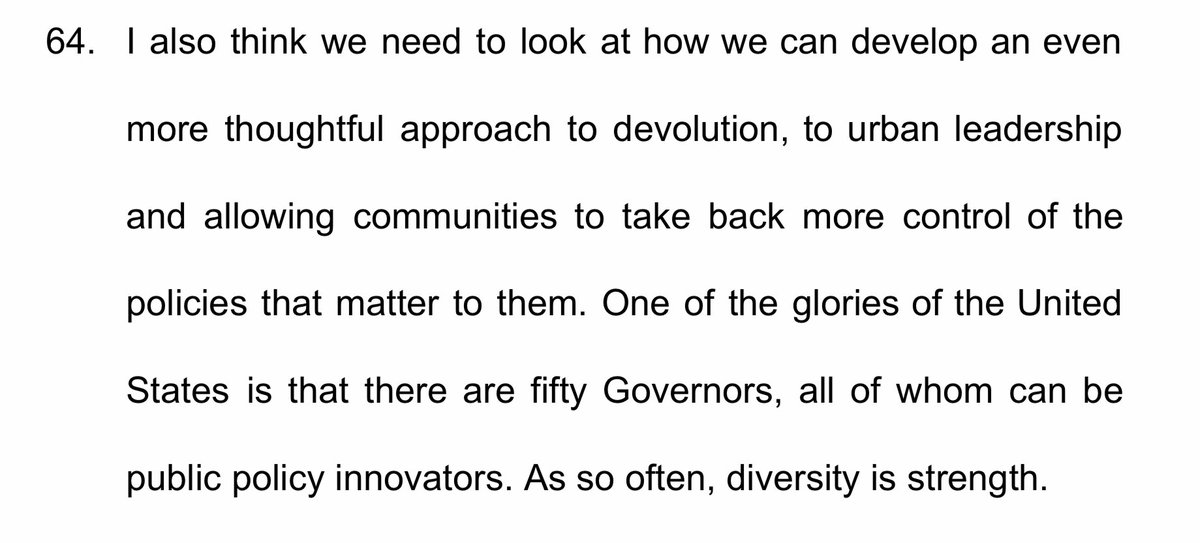 Many people have pointed out the apparent contradiction between Gove’s claim that the Government wants to “send power down” and his odd reference to American Governors, whilst failing to mention local government and reinventing the Government Office network (created in 1994)