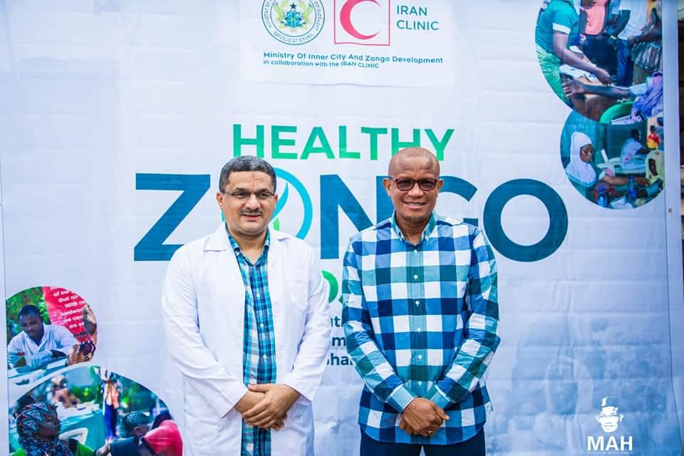 AbubakarSadickk's tweet photo. *ON HEALTH AND WELLBEING BY THE MINISTRY OF INNER CITY AND ZONGO DEVELOPMENT has organized a free health screening exercise and provided free medical supplies through the ’HEALTHY ZONGO PROJECT’ program launched by the ministry in all Zongo communities across the country.
#MICZD https://t.co/upNQB5kJOo