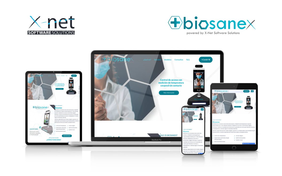 xnet_software's tweet photo. En esta publicación enseñamos nuestro último producto contra el covid. #Biosanex
 
¿Quieres saber qué es #BioSanex y cómo puede ayudar en tu empresa?
Visita nuestra web:
 🔗  https://t.co/7ZfbixOeKY  🔗
#CoronaVirus #DesarrollodeSoftware #Programación #DiseñoWeb #Covid19 https://t.co/rrJC99YZWu