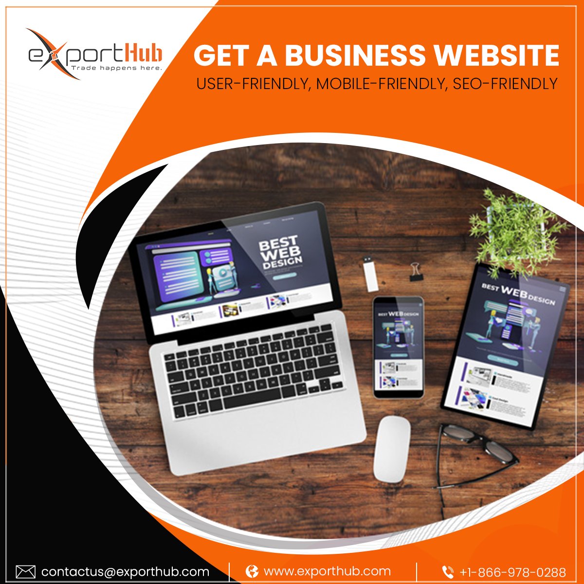 exporthub's tweet image. Get a Business Website
Build your Product Catalog
#User_friendly, #Mobile_friendly, #SEO_friendly

#Business #Website #Catalog #ExportHub #B2B #International #Trade #Opportunities #Import #Hub #ECommerce #Trading #Platform #GlobalTrade #Goods #Services #BulkBuying #WholeSale