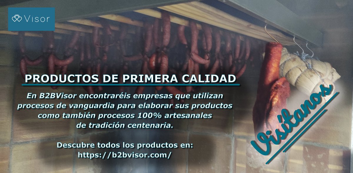b2bvisor's tweet image. En B2BVisor podréis encontrar desde productos elaborados a la cabeza de la vanguardia, como productos elaborados de la forma más tradicional. 
Visita nuestra página web, y accede a todos nuestros productos.
b2bvisor.com

#b2b #b2bvisor #artesanal #vanguardia #horecar