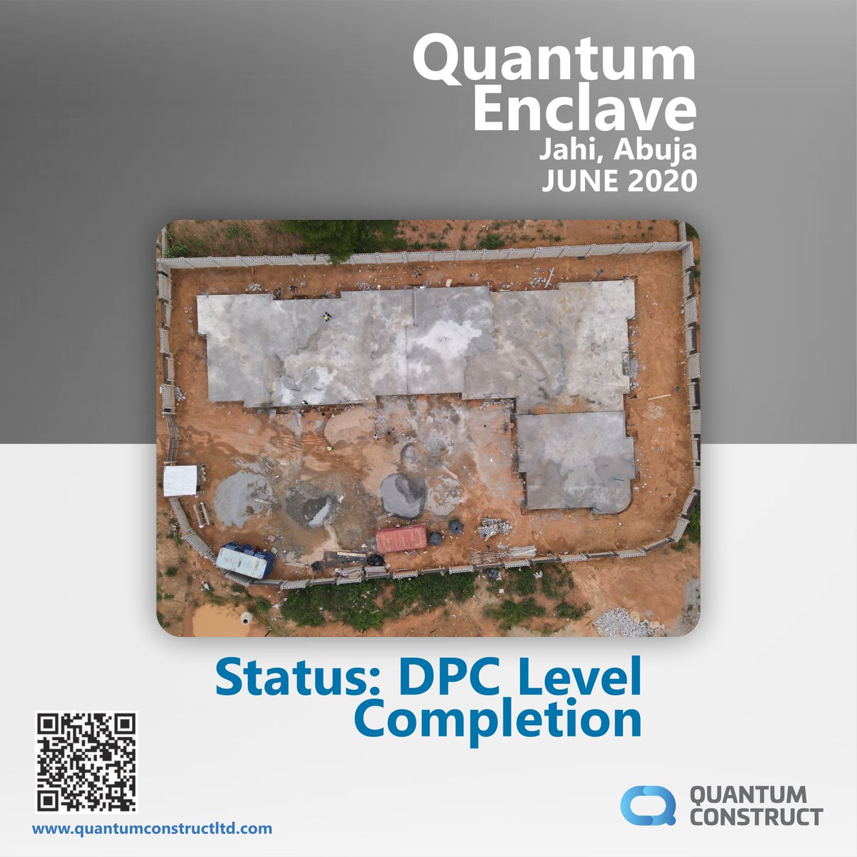 Quantum_ng's tweet photo. Progress Report June: DPC completion at Quantum enclave.
#quantumenclave
#quantumconstructltd
#thequantumadvantage https://t.co/1k7MYPq7dB