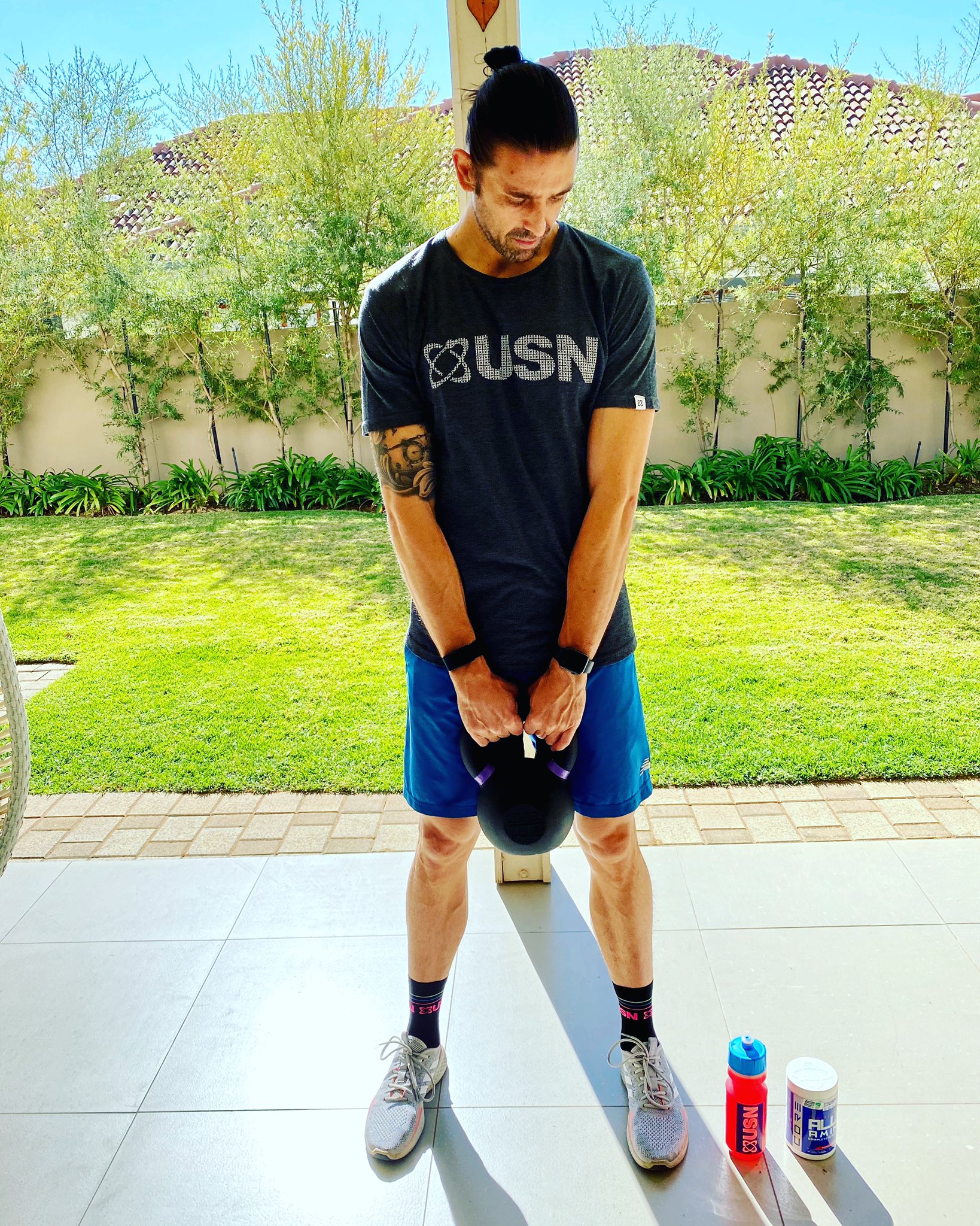David Wiese Easing Back Into Training Again Usnsa Got Me Covered All The Way Teamusn Backtowork Fit Fitness All9amino Usn Healthylifestyle Lockdown T Co Cabamozdni