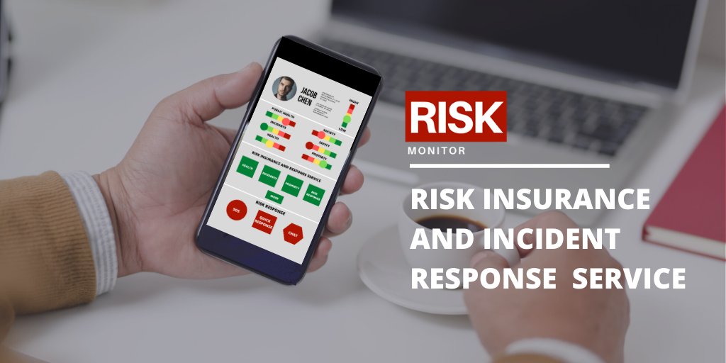 RISK INSURANCE AND INCIDENT RESPONSE  SERVICE .
Risk monitor  - personal and family protection app from various risks.
#risk #riskmonitor #riskmanagement  #insurance #mobileapp #destructivetech  #innovation #Security #lifeinsurance
