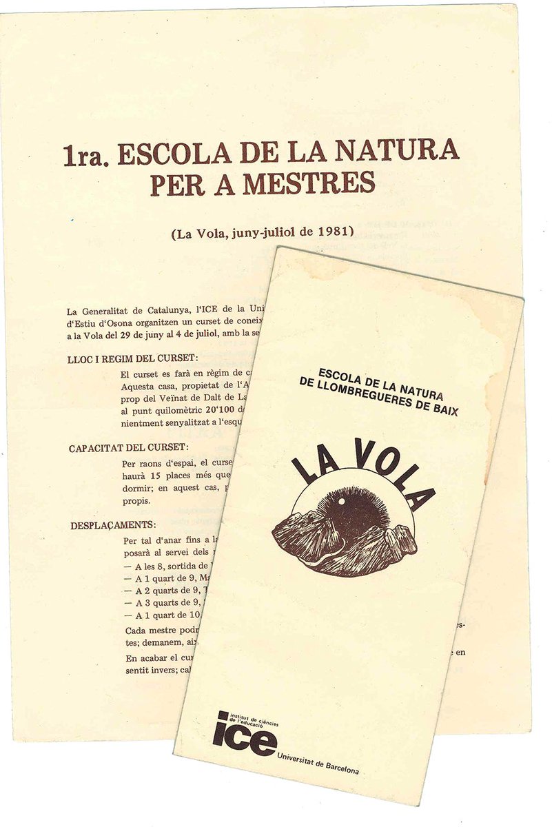 Anthesis_ESP's tweet photo. 🎉Hoy estamos de aniversario: Tal día como hoy Lavola inició su camino. El 29 de junio de 1981 comenzó la primera Escuela de la Naturaleza para maestros en San Andreu de Lavola (al norte de la provincia de Barcelona). 🔬🌳 https://t.co/qnUKsOV8hl