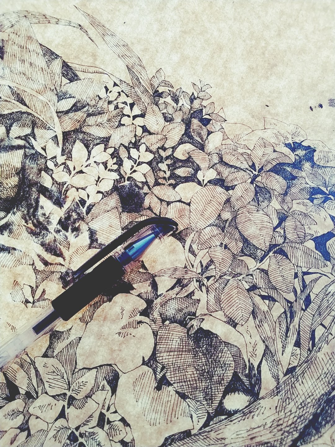 細密画   絵画 山崎貴稔「丘に咲く（桜）」油絵・F4号 絵画買取・販売の小竹美術