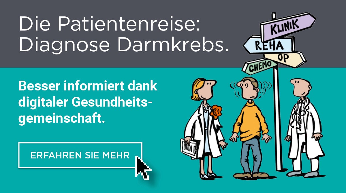 Die #Patientenreise: Diagnose #Darmkrebs. Besser informiert dank digitaler #Gesundheitsgemeinschaft. youtu.be/iFSF3W9QZcg
