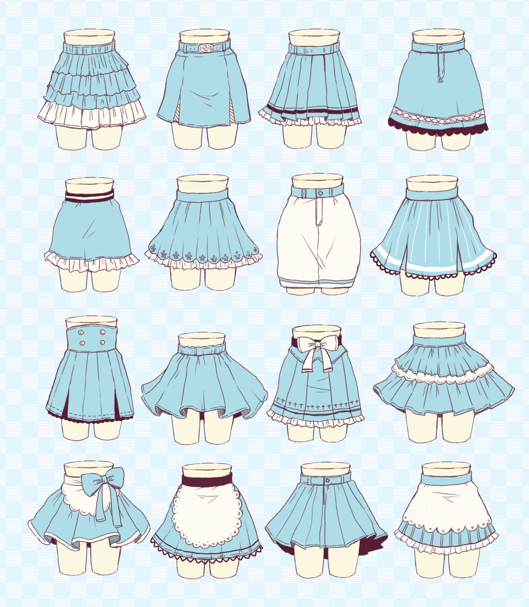 佐倉おりこ すいんぐ 巻 新作カタログ本発売中 可愛いスカートの作画資料 T Co Ahrmmtfurp Twitter