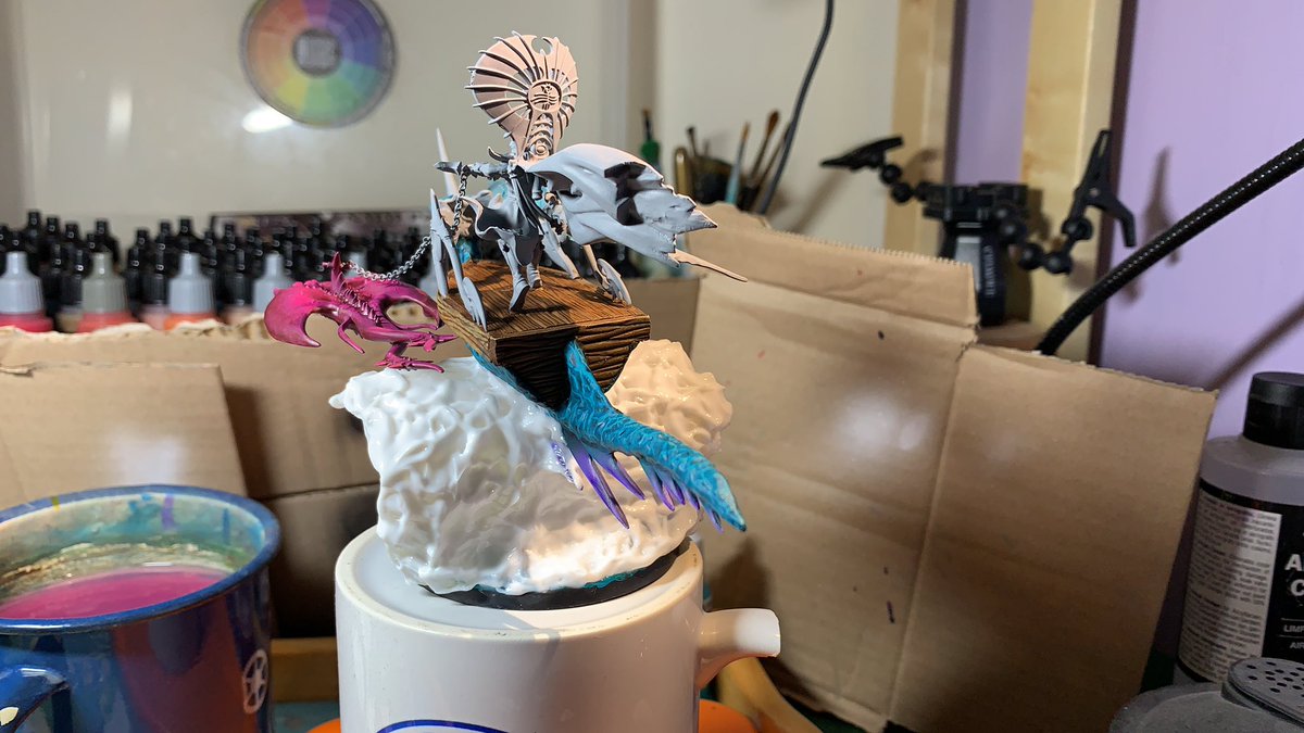 ugluk1974's tweet photo. Ok, so he is on the wave. Proof of concept achieved. The Chariot part of the conversion by @WayneKemp13 https://t.co/E1Xo9k6AyV