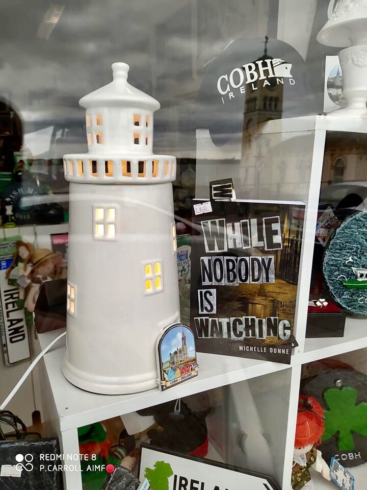 C1McD's tweet image. Lovely to have @NotDunneYet call in this morning with copies of her new book. #whilenobodyiswatching @CobhHarCham @CobhTourism @deshocks @hashtagcobh2020 @jonathanlee0312 @WilsonWilkie @pjcoogan @CobhandECMedia