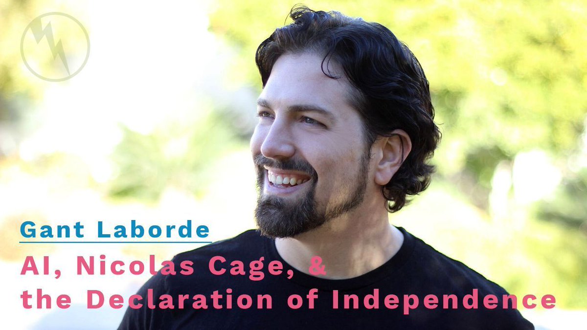 thundernerds's tweet image. 🤖 AI, Nicolas Cage, & the Declaration of Independence with Gant Laborde @GantLaborde
WATCH/LISTEN 👉👉👉 buff.ly/3i5yZZ7
🎙️ Hosts: @svesselov, @frederickweiss, & @mrbrianhinton
🔗 #AI #NicolasCage #ArtificialIntelligenceTutorial @infinite_red