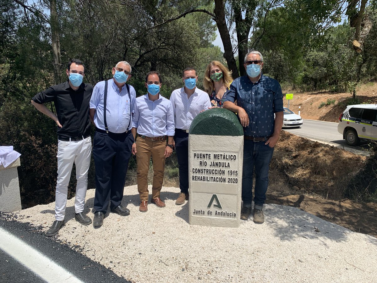 AzulRepair's tweet photo. Inauguración del puente sobre el Río Jándula.

@AzulRepair @FHECOR @asociaciondir @MBS_global https://t.co/YIVcXfansC