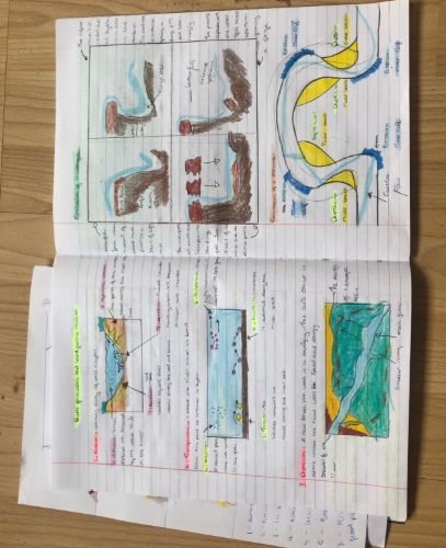GeogHurlingham's tweet photo. More lovely revision notes from Year 7. Well done to Thenisha and Alan!
@TheHurlinghamAc #HomeLearning #studentwork #year7 #rivers #Revision https://t.co/p196MRa97t