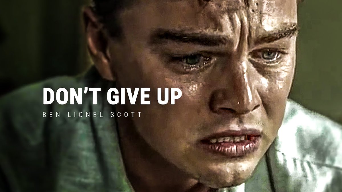 thedavidgerrish's tweet image. DON&apos;T GIVE UP - Powerful Motivational Speech dlvr.it/RZZx5F