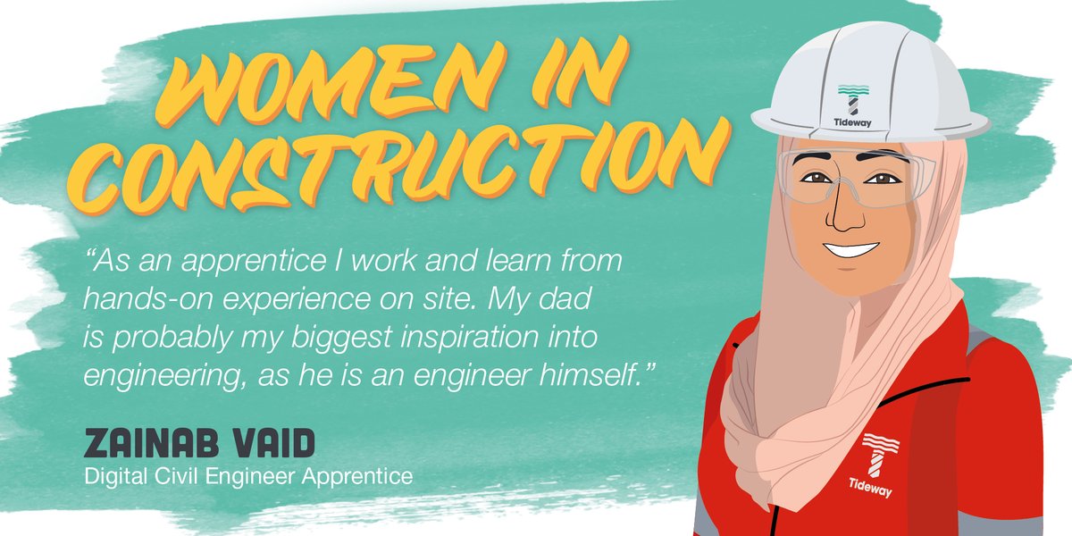 TidewayLondon's tweet photo. As part of our Women in Engineering celebration, our aim is to inspire the next generation, especially young women, about the many fantastic opportunities in the construction industry.
📽️Watch the videos here: https://t.co/epmttlQmXg
#WomeninSTEM #EngineerWithMe https://t.co/V49kCj5WcV