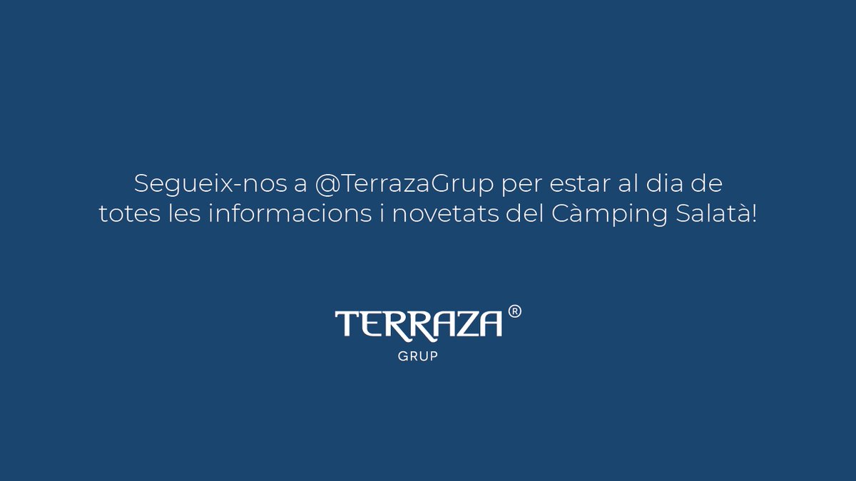 Canviem de compte de Twitter! Segueix-nos a <a href="/TerrazaGrup/">Terraza Grup</a> i estigues al dia de totes les novetats i comunicats dels establiments del grup! T’esperem! terrazagrup.com