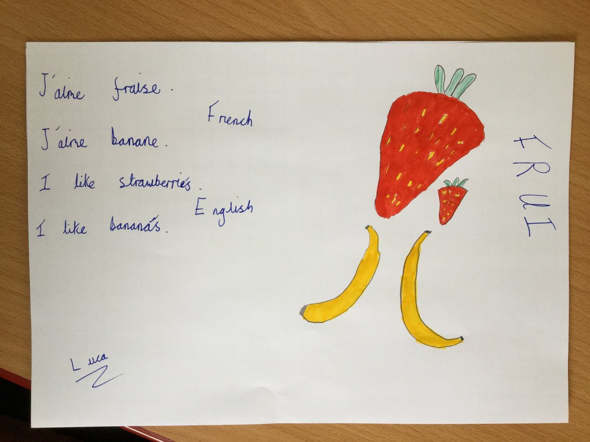 SouthfieldsY5's tweet photo. ... and the final three fruit challenges for #frenchwithmrinnes 🇫🇷🍌 https://t.co/Q5JE0wrjVe