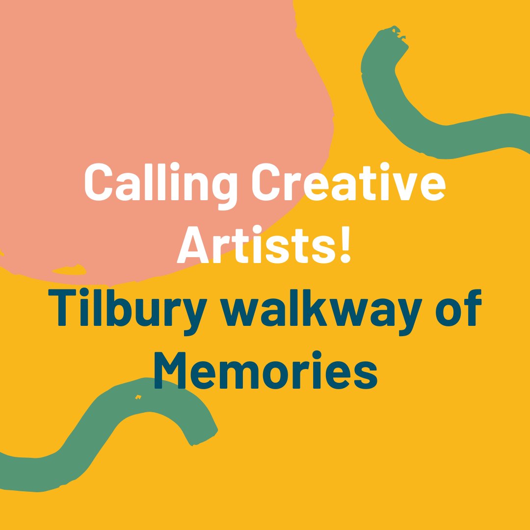 Are you interested in volunteering on this exciting art and sound installation and drawing project in Tilbury?  

Tilbury Bridge Walkway of Memories is a unique outdoor  Art Installation at Tilbury Cruise Terminal, between September - October 2020 
visit: tinyurl.com/ybkvw22u
