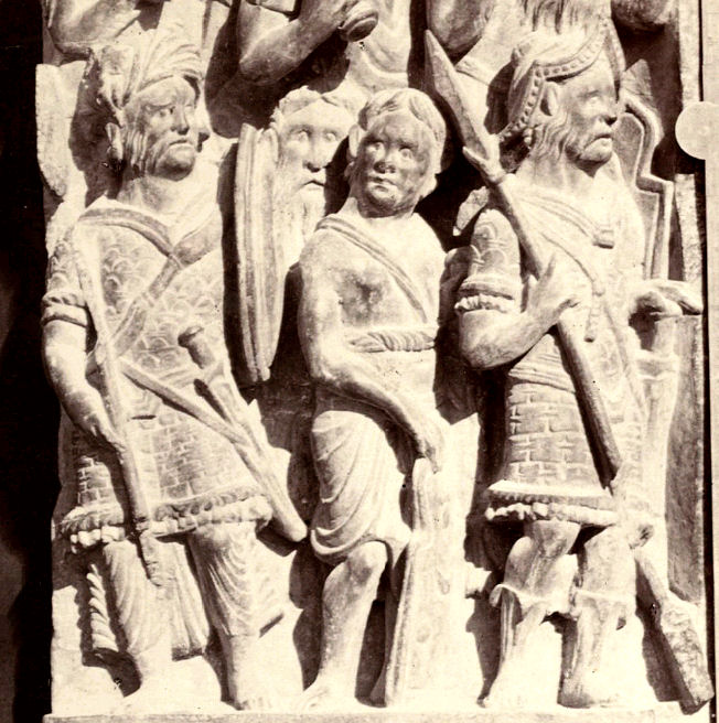 Indian soldiers (1st-2nd c CE)