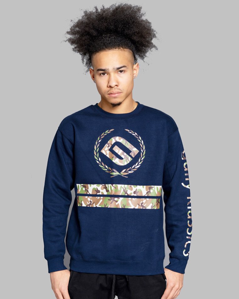 GullyKlassics's tweet photo. 🌎 In a gentle way, you can shake the world.  One of our best sellers—> G.K. CAMO CREWNECK #gulkyklassics 
#crewnecksweater #mensfashion #menssweatshirt  #urbanfashion #fashion #streetwear #streetfashion #streetstyle #style #urbanwear #urbanstyle #mensfashion #urban https://t.co/UaRTbsjmHX