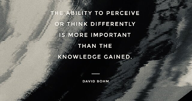 Mrunschooler's tweet image. #davidbohm #consciousness