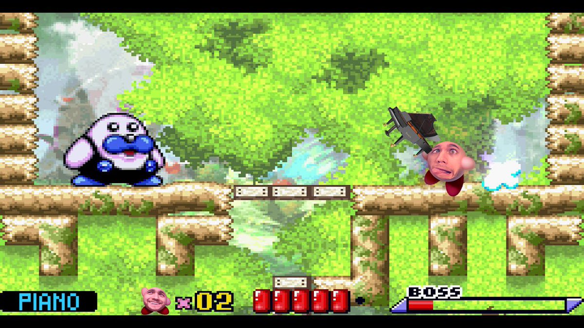 MeganWellsbury's tweet image. Happy #zeddception !! I created  @Zedd mixed with Kirby, hence the name Zirby😂. Also made a gameplay edit to where Zibry’s weapon is a piano😂 Hope you like this edit Anton 😂