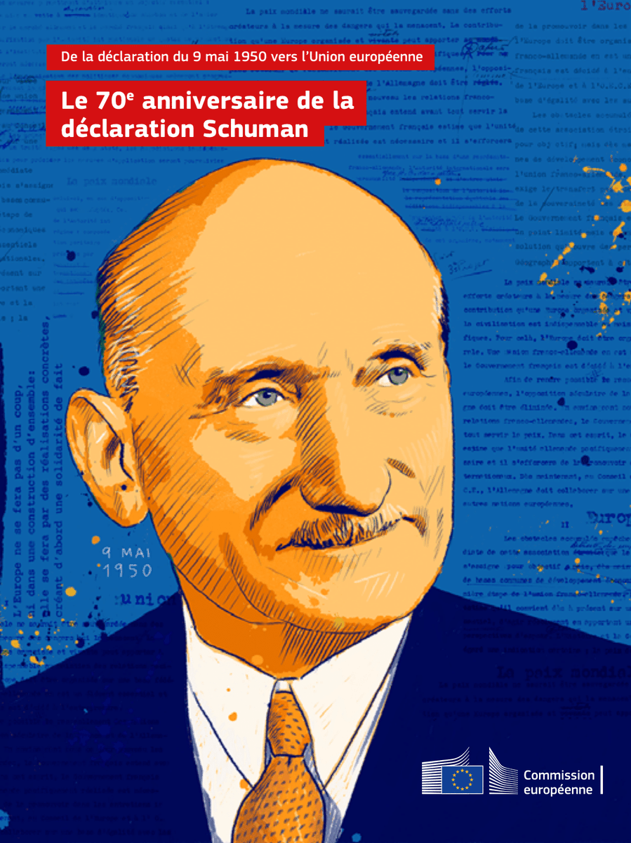 EDIC_uni_lu's tweet photo. Il y a exactement 134 ans, Robert Schuman, l'un des pères fondateurs de l'Union européenne🇪🇺, est né le 29 juin 1886 à Clausen, Luxembourg. https://t.co/MOHHw33Qe9