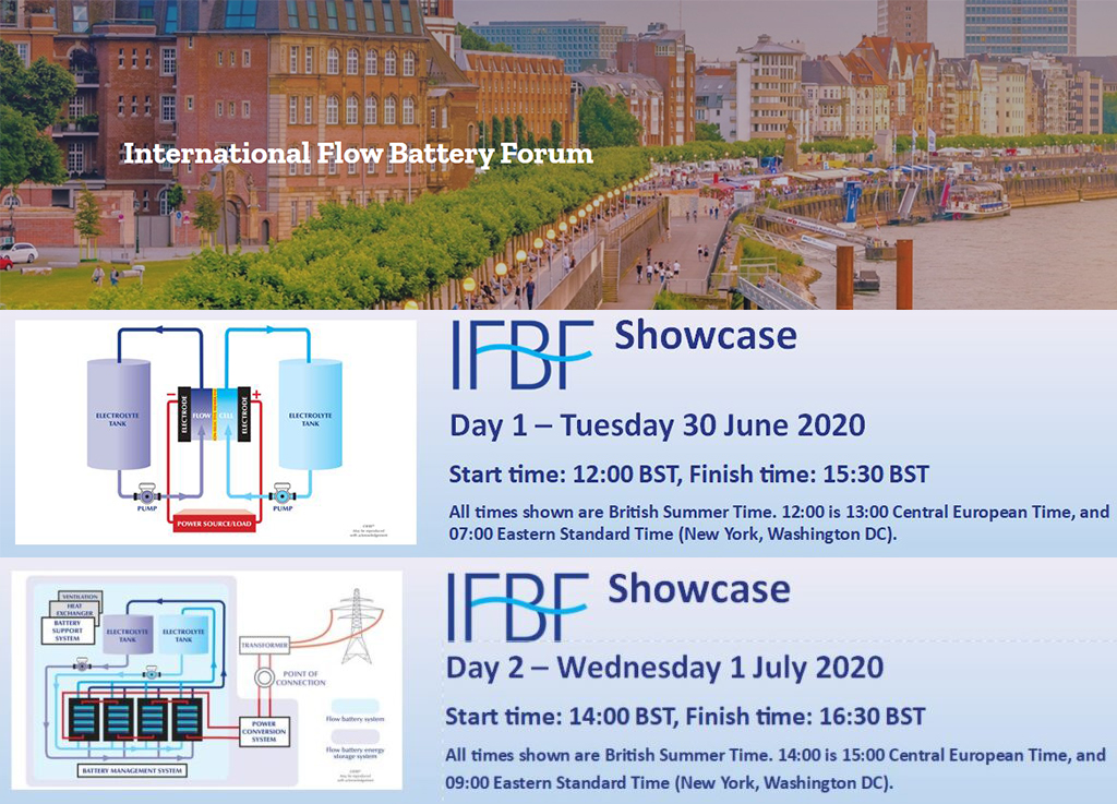 energigune_brta's tweet image. The @EU_H2020 HIGREEW project, lead by CIC energiGUNE @brta_eus, discovers new market opportunities for a #sustainable #redoxflow technology in the @IFBFFlowBattery showcase hold between today and tomorrow. @2030Battery