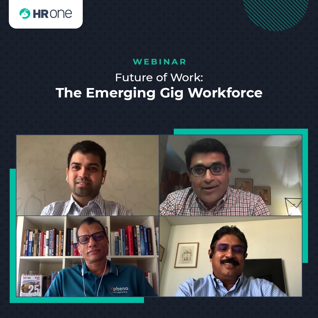 hronecloud's tweet photo. Missed attending webinar “Future of Work: Emerging Gig Workforce”? Watch the complete episode here share it with your fellow enthusiasts in the industry:
#HROne #HROneInbox
#Gig #NewNormal #FutureOfWork #HRLeaders
- https://t.co/WeqqnkCrCG https://t.co/X89bXk00We
