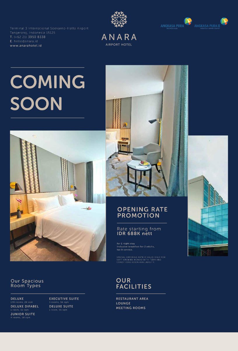 Anara Airport Hotel tweet media