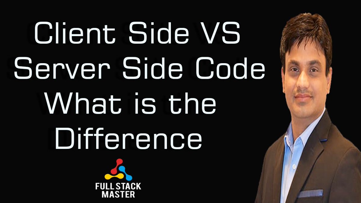rupeshtiwari_co's tweet image. Whenever somebody asks developer about difference between server side & client side coding, generally answer comes as “Anything angular or HTML code or anything JavaScript is nothing but client”.  #Angular #fullstackmaster #JavaScript #rupeshtiwari bit.ly/2YG2SaQ