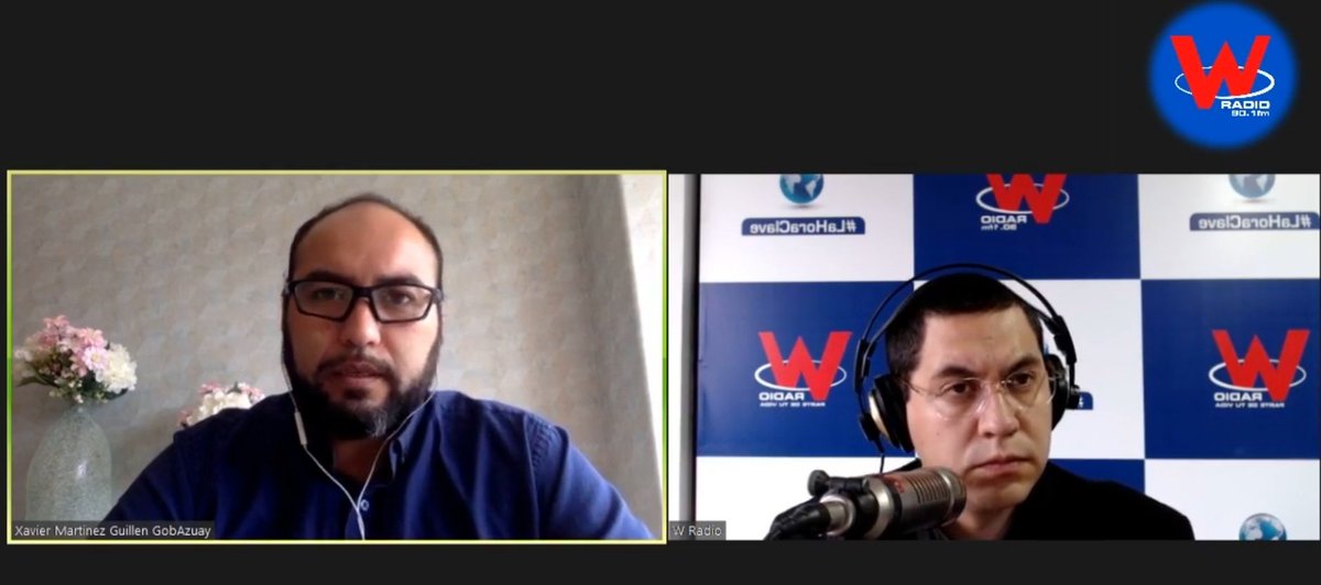 #AHORA | Gobernador del Azuay <a href="/xaesma/">Xavier Martínez Guillén</a> informa en <a href="/WRadioec/">W Radio Ec</a> sobre los diferentes operativos ejecutados en #Cuenca ante la falta de disciplina ciudadana. 

Siga la transmisión EN VIVO 🔴 m.facebook.com/story.php?stor…