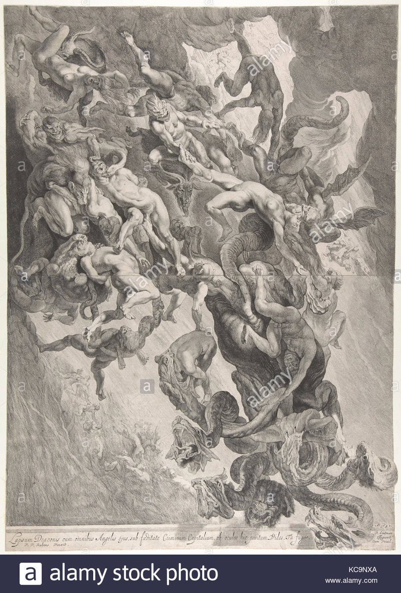 JamylMann's tweet photo. #UneImage
La chute des damnés (gravure, 1642, Pieter Soutman).
Face à l'oeuvre, quels mots vous viennent en premier ? https://t.co/3Omam4nfvq