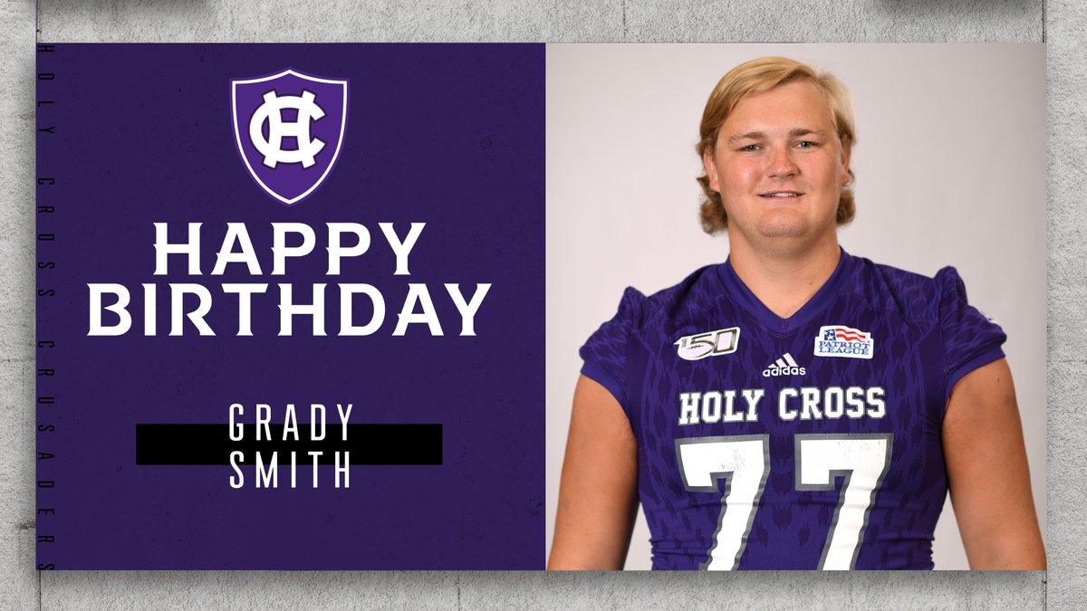 HCrossFB's tweet photo. Make sure to wish a happy birthday to @Grady_Smith75!
#GoCrossGo https://t.co/DoIETSvZ1s