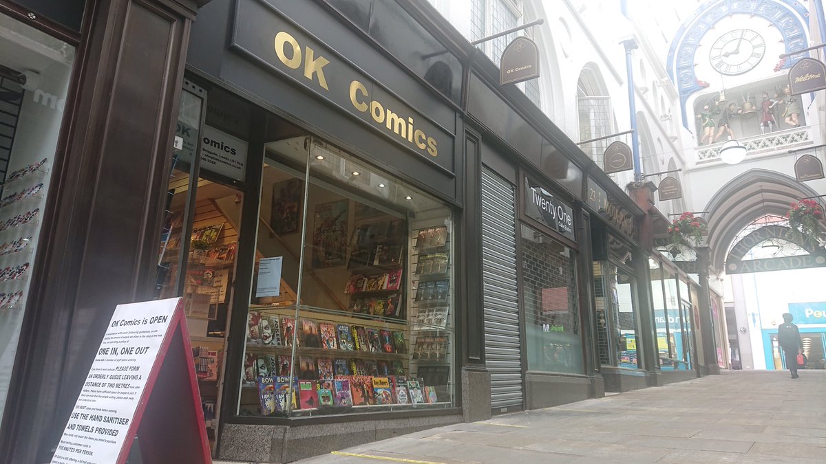 Alright, so…OK Comics has been open again for two weeks. Lots of people have been congratulating us on getting through the lock-down. People seem glad that we've 'survived'. Popular opinion is that we're through the worst of it.The fact of the matter is...
