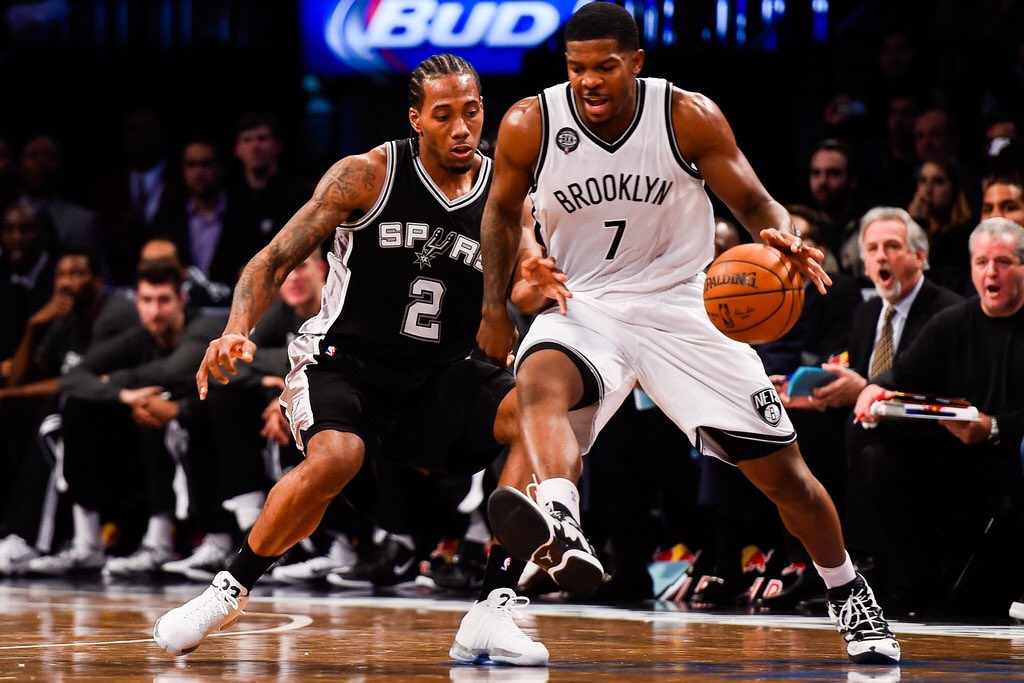 Happy 29th birthday to Kawhi Leonard and 39th birthday to Joe Johnson!

Couple of legends right here. 