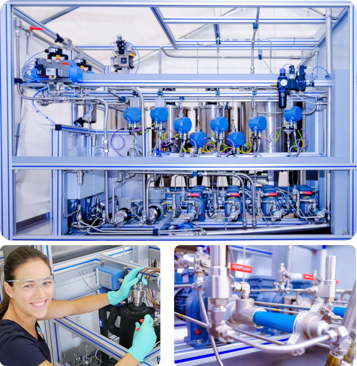 Microinnova_Eng's tweet image. #Continuousmanufacturing of #Formulations
This compact #continuousprocessing plant produces 14 t/d & possesses an integrated Plug&Play concept for quick connection at the production site, providing an easy #capacityincrease!
Find out more about this plant:
microinnova.com/index.php/en/a…
