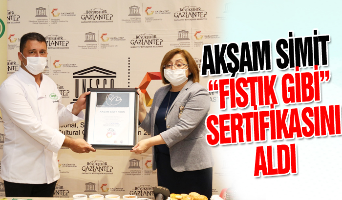 KGKGaziantep's tweet photo. AKŞAM SİMİT “FISTIK GİBİ” SERTİFİKASINI ALDI...
https://t.co/74MjnHH4EV
@FatmaSahin @GaziantepBeld https://t.co/SvgSX6BK2C