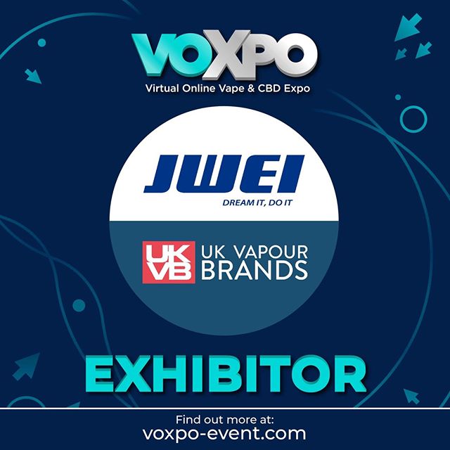 Don't miss us at Voxpo! More information to follow soon! 

#voxpo #jwei #wismec #eleaf #joyetech #ovvio #ovvioworld #ukvb #vapouround #cannavist #cannavistmag #vaperexpo #vaperexpouk #vapeon #vapevent #vapeexpo #hallofvape #vapers #vapelife