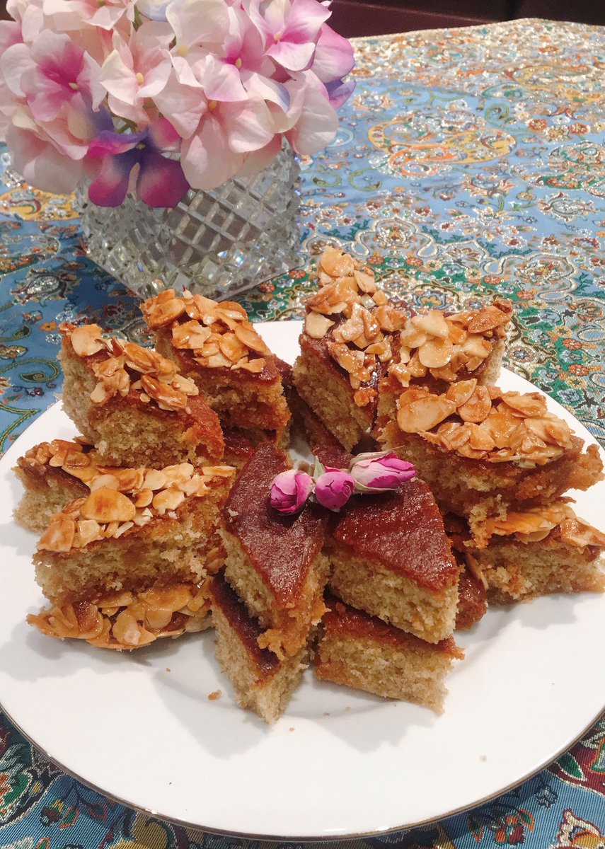 FulhamCrossAcad's tweet photo. Well done to Seyed in 9F for sending in this wonderful picture!
Seyed has been filling up his spare time by baking an almond cake for his family’s tea time!
That looks delicious – and so well presented!
#lockdownathome #BakeOff https://t.co/Q6YX67OWiV