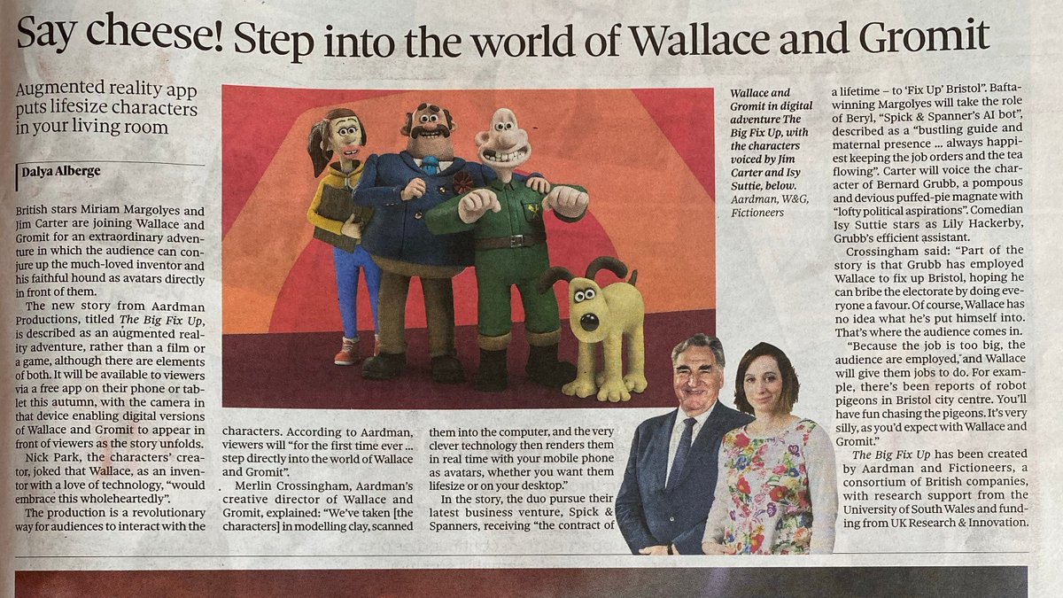 Fictioneers (@fictioneersltd) on Twitter photo Did you spot us in The Observer yesterday?
Great to hear #TheBigFixUp picked up by <a href="/BBCr4today/">BBC Radio 4 Today</a>'s news roundup too!
We can't wait to share #TheBigFixUp with you this Autumnš Did you spot us in The Observer yesterday?
Great to hear #TheBigFixUp picked up by <a href="/BBCr4today/">BBC Radio 4 Today</a>'s news roundup too!
We can't wait to share #TheBigFixUp with you this Autumnš