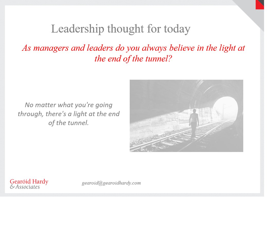 gearoid_hardy's tweet photo. If you don't believe in a light at the end of the tunnel, who will? #adaptive,#adaptiveleadership,#leadership,#leadershipadvice,#leadershipdevelopment,#teamdevelopment,#changemanagemnt,#complexchange https://t.co/EWEJm3m8me