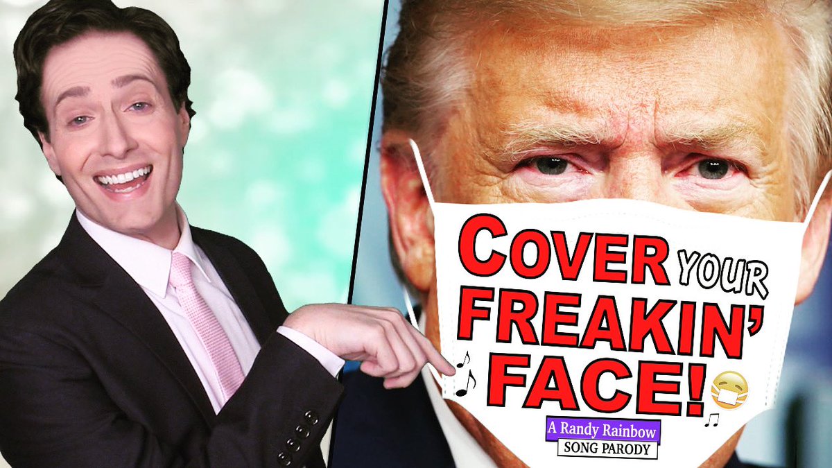 NEW VIDEO! #CoverYourFreakinFace #WearAMask 😷 tinyurl.com/y8p8nqqc