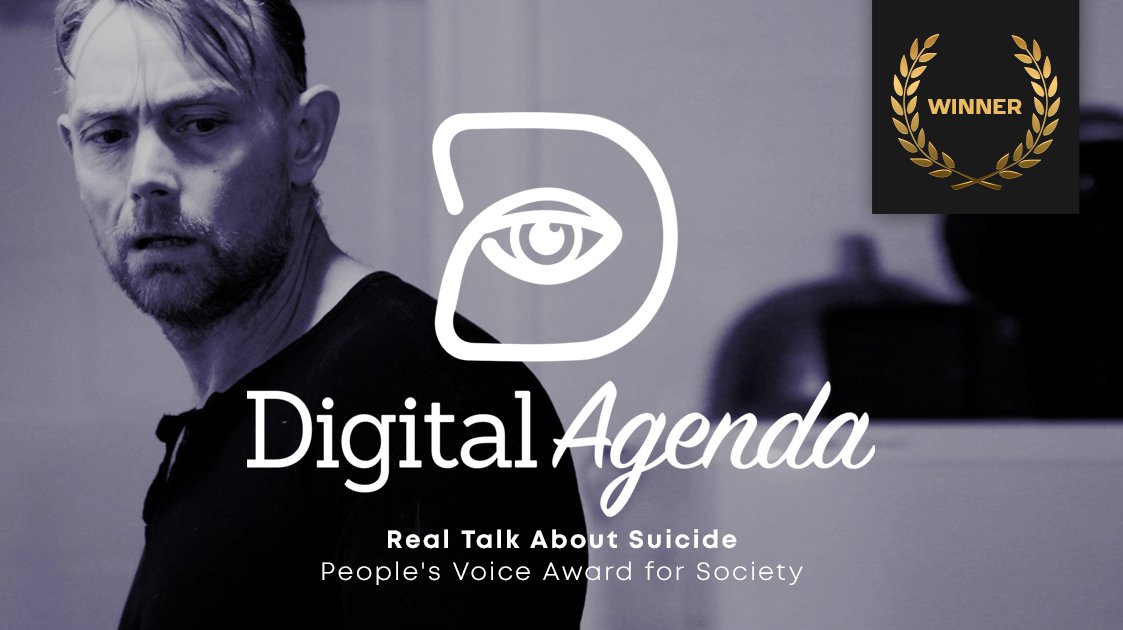 UNIT9 (@unit9) on Twitter photo Real Talk About Suicide has won The <a href="/DigitalAgenda_/">DigitalAgenda #TechForGood</a> People's Voice Awards for Society! Congratulations and ❤️ to amazing UNIT9 Director <a href="/MartinPercy/">Martin Percy</a> for making this project for <a href="/GrassrootsSP/">Grassroots Suicide Prevention</a>. See the winners here 👉 bit.ly/2YHHYIn Real Talk About Suicide has won The <a href="/DigitalAgenda_/">DigitalAgenda #TechForGood</a> People's Voice Awards for Society! Congratulations and ❤️ to amazing UNIT9 Director <a href="/MartinPercy/">Martin Percy</a> for making this project for <a href="/GrassrootsSP/">Grassroots Suicide Prevention</a>. See the winners here 👉 bit.ly/2YHHYIn